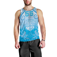 Fiji Day Men Tank Top 55th Anniversary Forever Fiji LT05 - Polynesian Pride