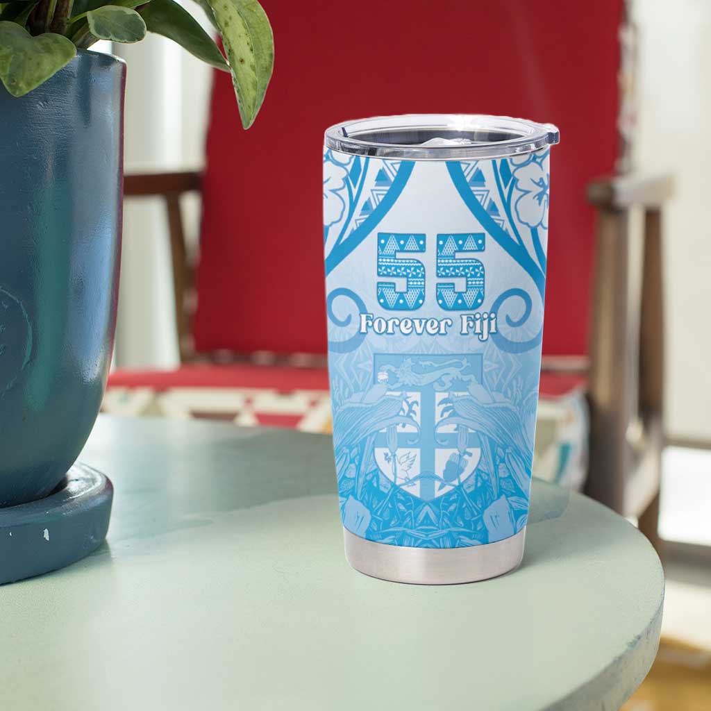 Fiji Day Tumbler Cup 55th Anniversary Forever Fiji - Polynesian Pride