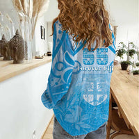 Fiji Day Women Casual Shirt 55th Anniversary Forever Fiji - Polynesian Pride