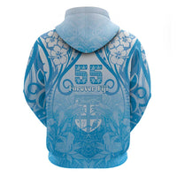 Fiji Day Zip Hoodie 55th Anniversary Forever Fiji LT05 - Polynesian Pride