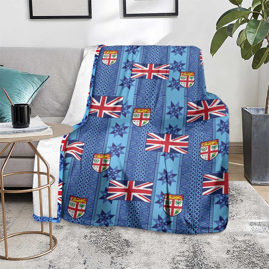 Fiji Masi Tapa Blanket Coat Of Arms - Polynesian Pride