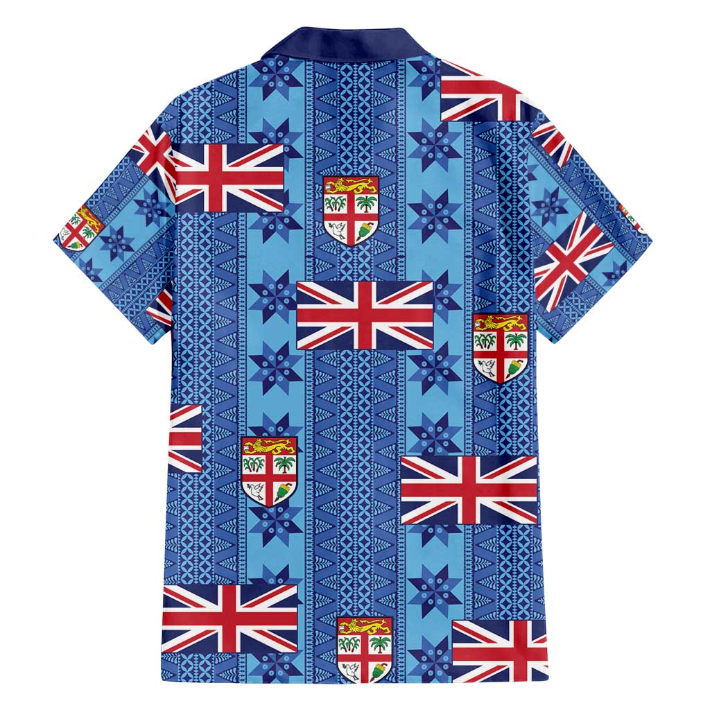 Fiji Masi Tapa Family Matching Tank Maxi Dress and Hawaiian Shirt Coat Of Arms LT05 - Polynesian Pride