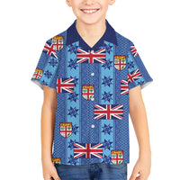 Fiji Masi Tapa Hawaiian Shirt Coat Of Arms - Polynesian Pride