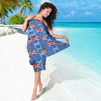 Fiji Masi Tapa Sarong Coat Of Arms LT05 - Polynesian Pride