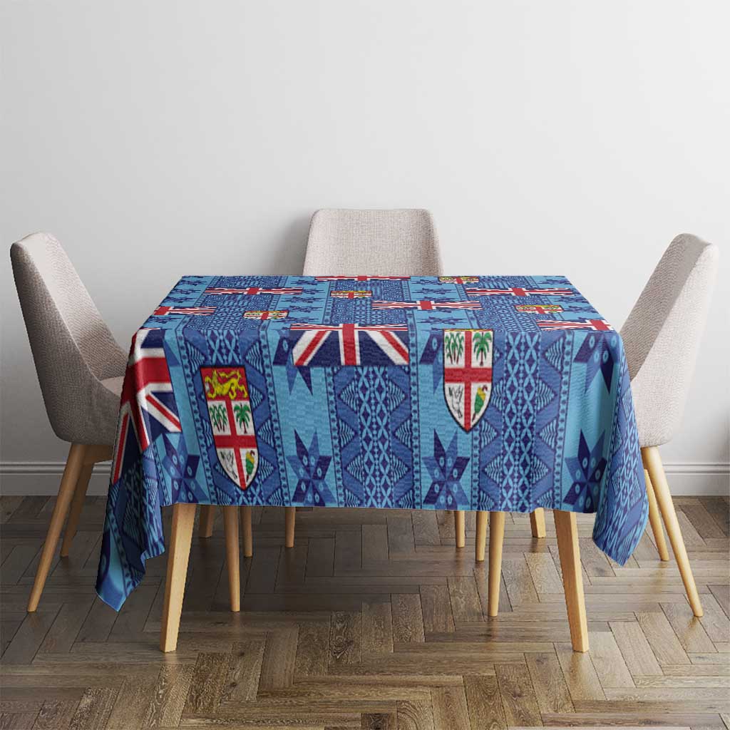 Fiji Masi Tapa Tablecloth Coat Of Arms - Polynesian Pride