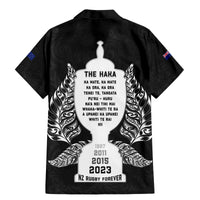New Zealand Rugby Family Matching Mermaid Dress and Hawaiian Shirt The Haka With Champions Cup LT05 - Polynesian Pride