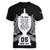 Custom New Zealand Rugby Women V Neck T Shirt The Haka With Champions Cup LT05 - Polynesian Pride