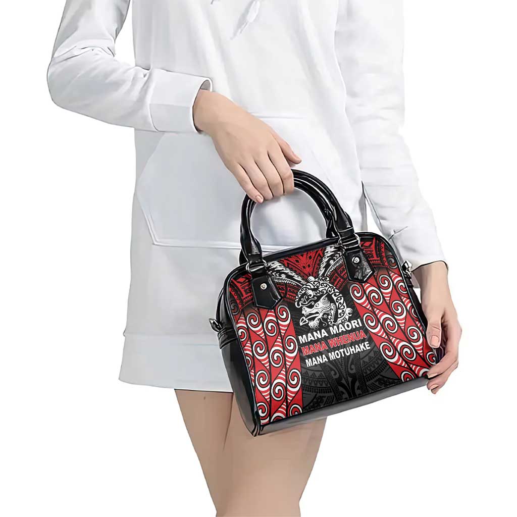 Aotearoa Mana Maori Shoulder Handbag Toitu Te Tiriti LT05 - Polynesian Pride
