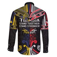 Tokelau And Aotearoa Family Matching Puletasi and Hawaiian Shirt Together For Te Tiriti O Waitangi LT05 - Polynesian Pride