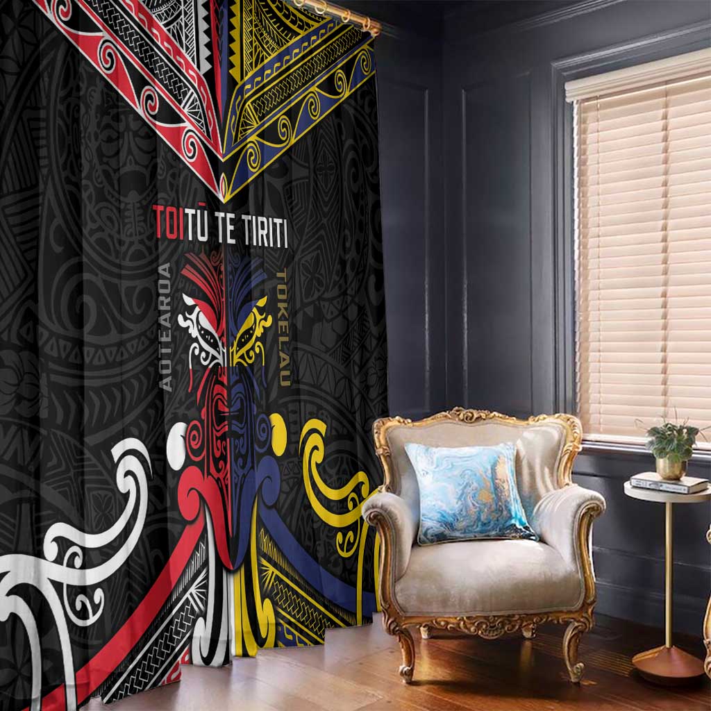 Tokelau And Aotearoa Window Curtain Together For Te Tiriti O Waitangi