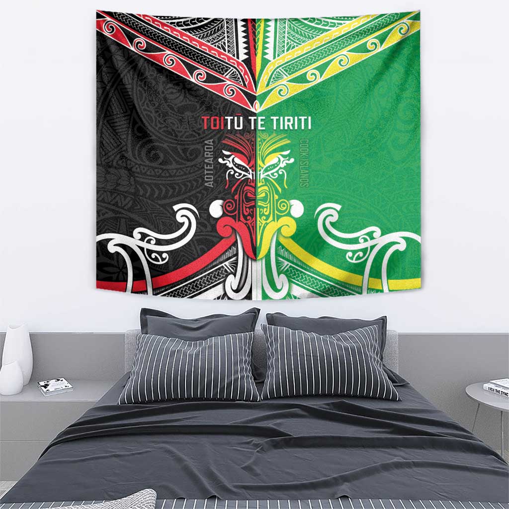 Cook Islands And Aotearoa Tapestry Together For Te Tiriti O Waitangi LT05 - Polynesian Pride