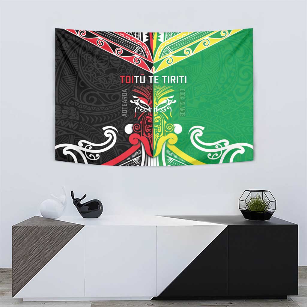 Cook Islands And Aotearoa Tapestry Together For Te Tiriti O Waitangi LT05 - Polynesian Pride