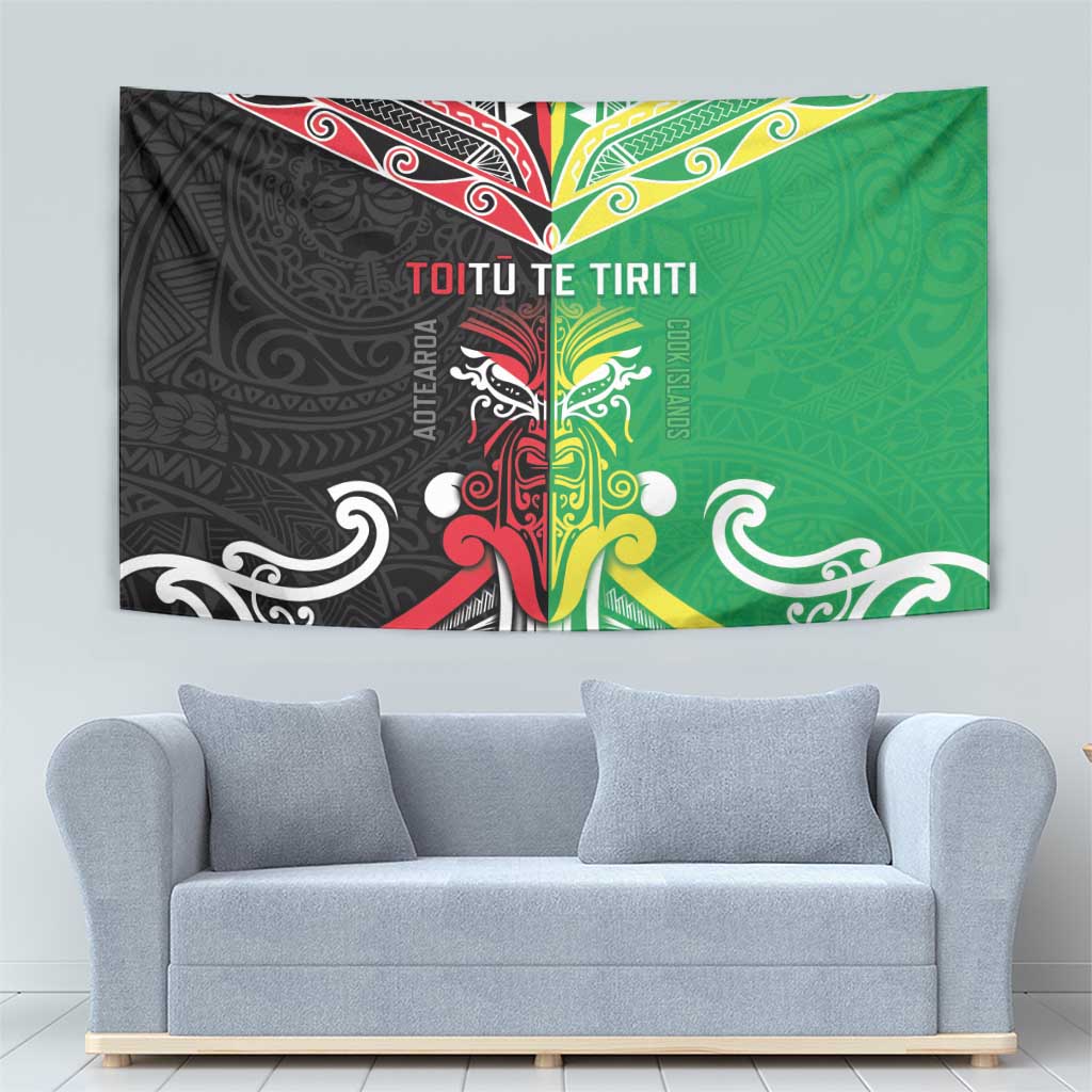 Cook Islands And Aotearoa Tapestry Together For Te Tiriti O Waitangi LT05 - Polynesian Pride