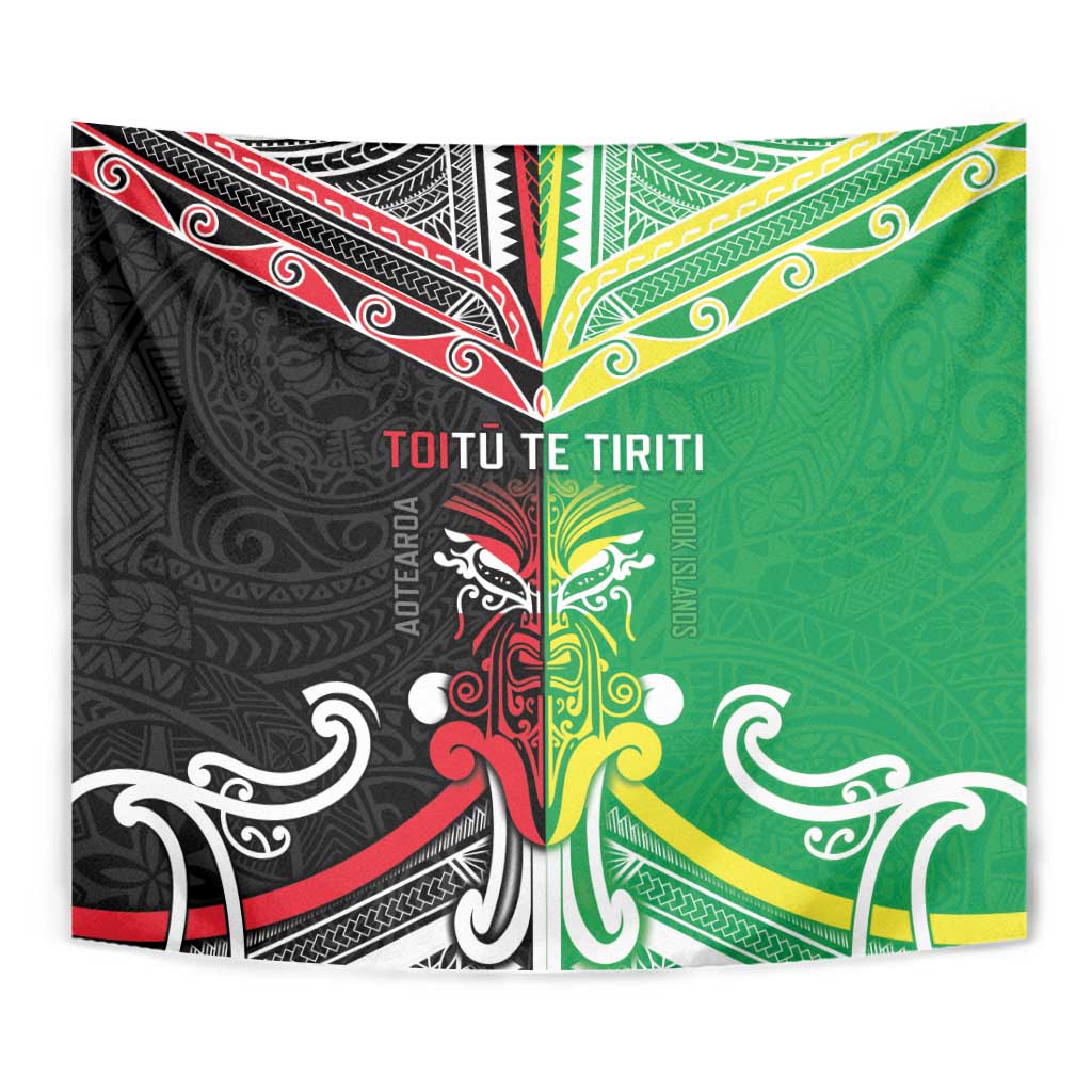 Cook Islands And Aotearoa Tapestry Together For Te Tiriti O Waitangi LT05 - Polynesian Pride