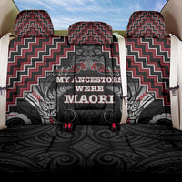 Aotearoa Back Car Seat Cover Proud To Be Maori LT05 One Size Red - Polynesian Pride