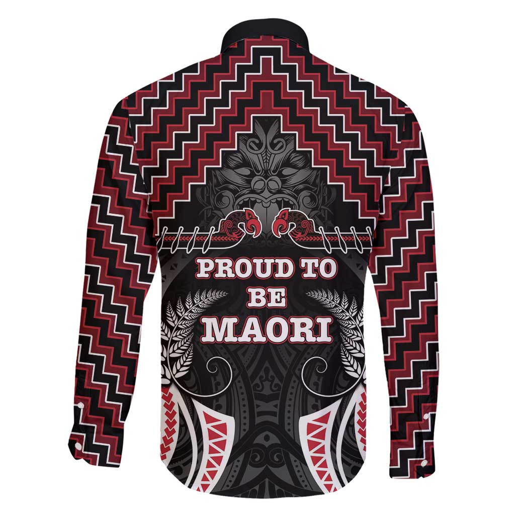 Aotearoa Family Matching Long Sleeve Bodycon Dress and Hawaiian Shirt Proud To Be Maori LT05 - Polynesian Pride