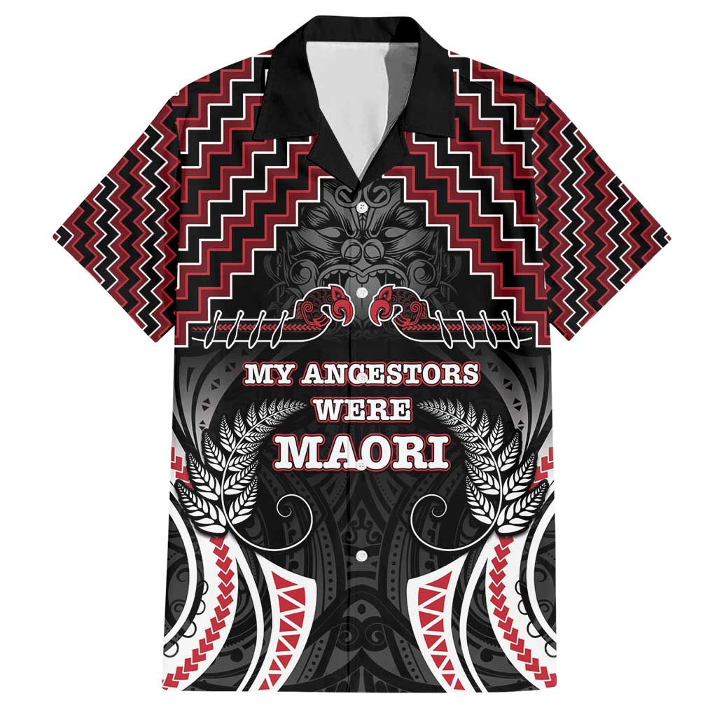 Aotearoa Hawaiian Shirt Proud To Be Maori LT05 Red - Polynesian Pride