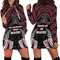 Aotearoa Hoodie Dress Proud To Be Maori LT05 - Polynesian Pride