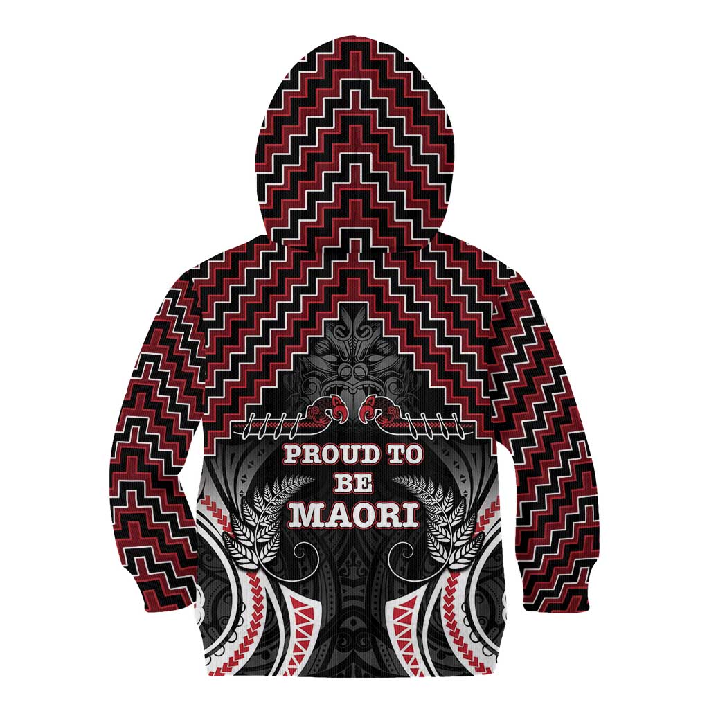 Aotearoa Kid Hoodie Proud To Be Maori LT05 - Polynesian Pride