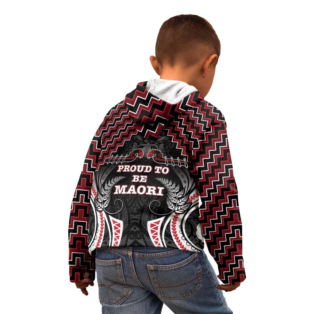 Aotearoa Kid Hoodie Proud To Be Maori LT05 - Polynesian Pride