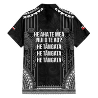 Aotearoa Toitu Te Tiriti Family Matching Puletasi and Hawaiian Shirt No Kiwi Without Iwi LT05 - Polynesian Pride