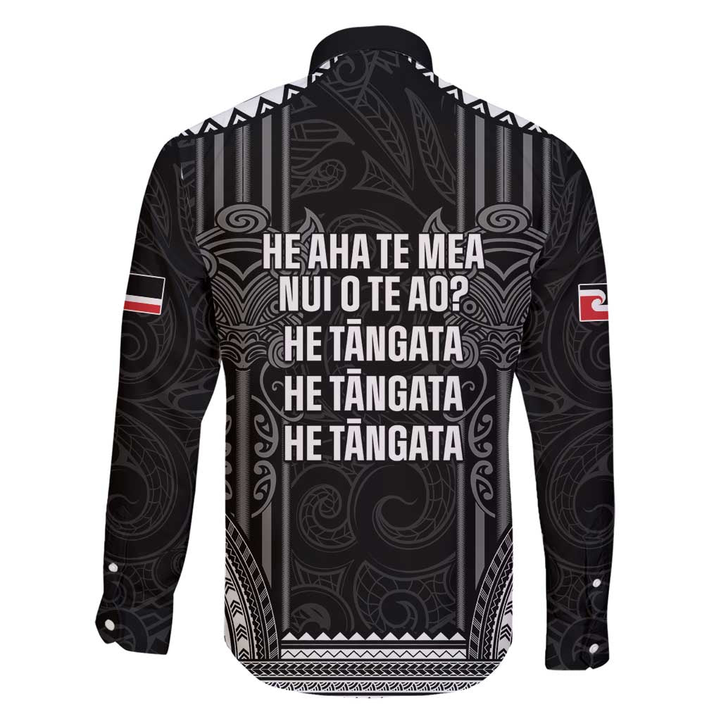 Aotearoa Toitu Te Tiriti Family Matching Short Sleeve Bodycon Dress and Hawaiian Shirt No Kiwi Without Iwi LT05 - Polynesian Pride