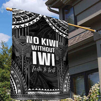 Aotearoa Toitu Te Tiriti Garden Flag No Kiwi Without Iwi LT05 - Polynesian Pride