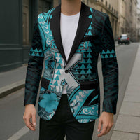 Personalised Hawaii Kapolei High School Blazer Tribal Tattoo With Hibiscus Flowers LT05 - Polynesian Pride