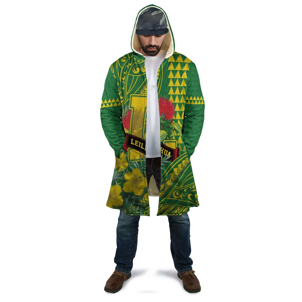 Personalised Hawaii Leilehua High School Cloak Tribal Tattoo With Hibiscus Flowers LT05 - Polynesian Pride