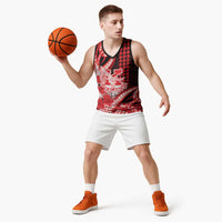 Personalised Hawaii Kalani High School Basketball Jersey Tribal Tattoo With Hibiscus Flowers LT05 - Polynesian Pride