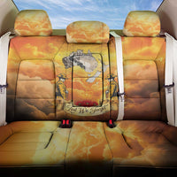 New Zealand And Australia ANZAC Day Back Car Seat Cover Sinai Palestine Campaign Lest We Forget LT05 One Size Orange - Polynesian Pride