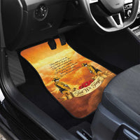 New Zealand And Australia ANZAC Day Car Mats Sinai Palestine Campaign Lest We Forget LT05 - Polynesian Pride