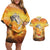 New Zealand And Australia ANZAC Day Couples Matching Off Shoulder Short Dress and Hawaiian Shirt Sinai Palestine Campaign Lest We Forget