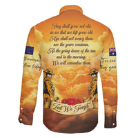 New Zealand And Australia ANZAC Day Family Matching Puletasi and Hawaiian Shirt Sinai Palestine Campaign Lest We Forget LT05 - Polynesian Pride