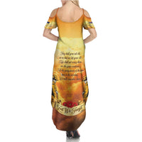 New Zealand And Australia ANZAC Day Family Matching Summer Maxi Dress and Hawaiian Shirt Sinai Palestine Campaign Lest We Forget LT05 - Polynesian Pride