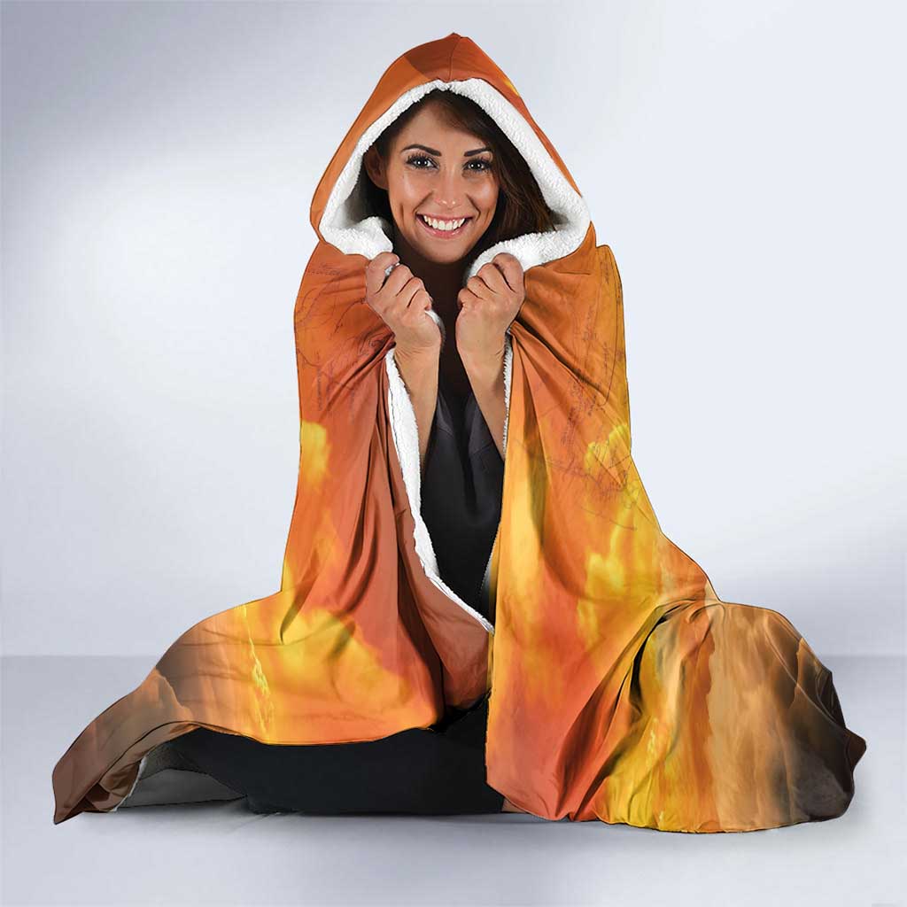 New Zealand And Australia ANZAC Day Hooded Blanket Sinai Palestine Campaign Lest We Forget LT05 - Polynesian Pride