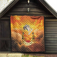 New Zealand And Australia ANZAC Day Quilt Sinai Palestine Campaign Lest We Forget LT05 - Polynesian Pride