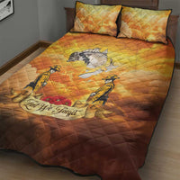 New Zealand And Australia ANZAC Day Quilt Bed Set Sinai Palestine Campaign Lest We Forget LT05 - Polynesian Pride