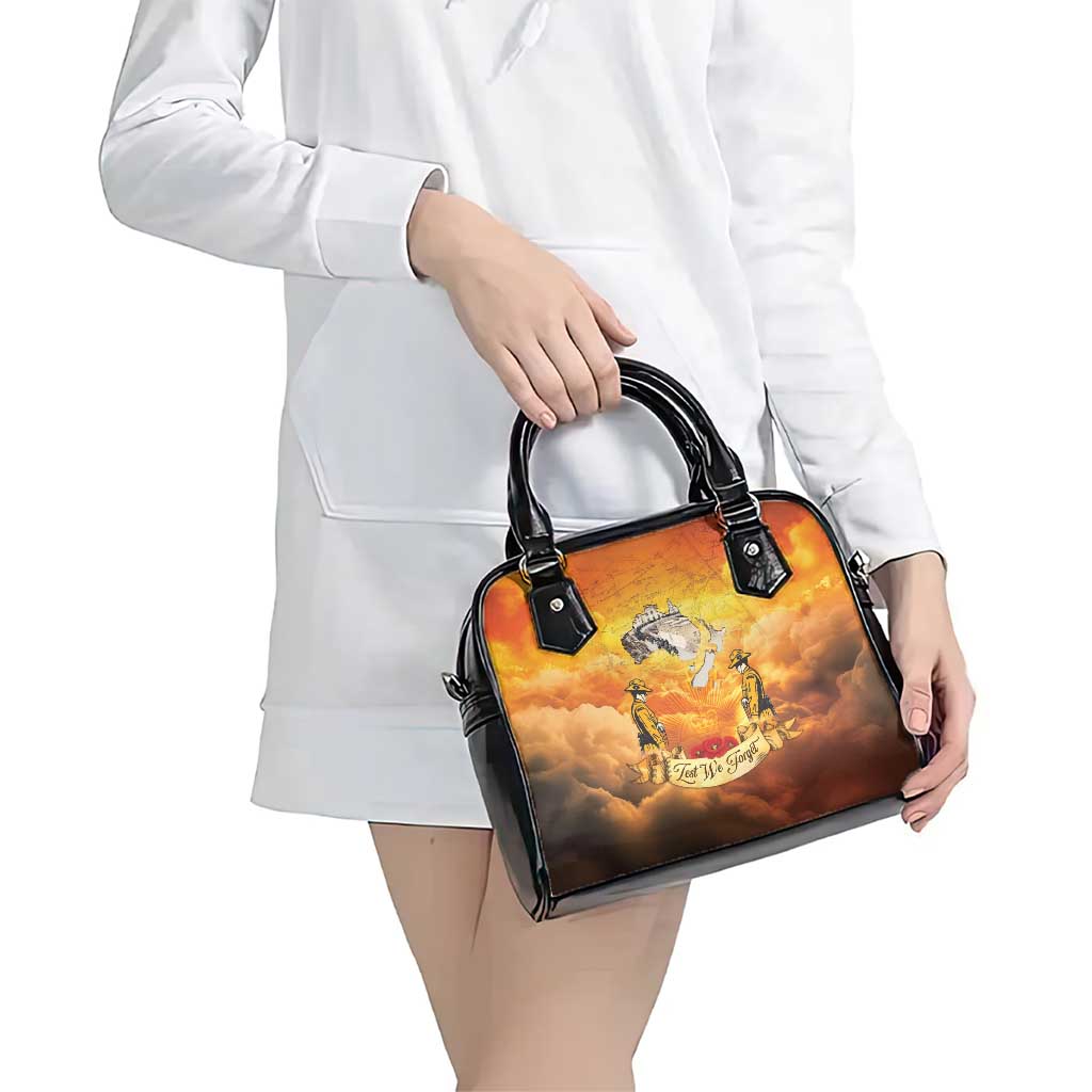 New Zealand And Australia ANZAC Day Shoulder Handbag Sinai Palestine Campaign Lest We Forget LT05 - Polynesian Pride