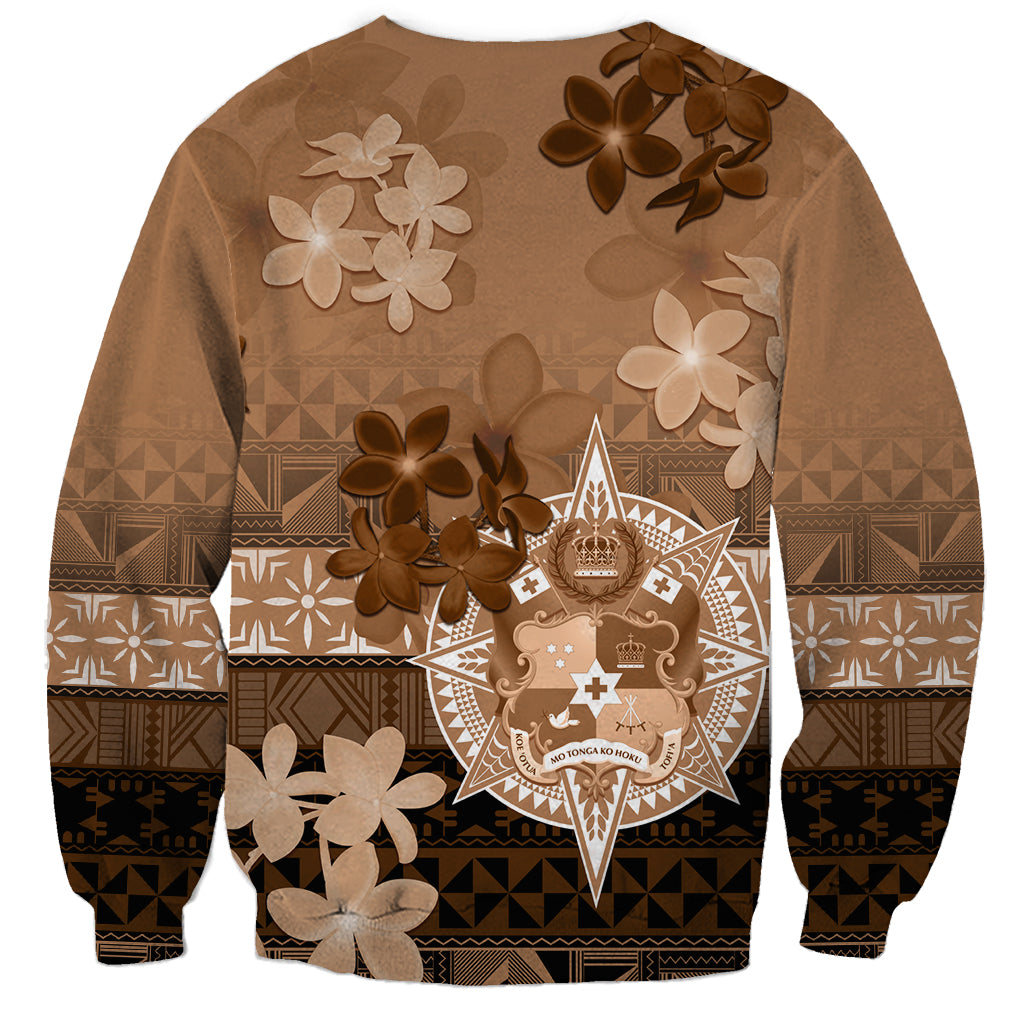 Tonga Emancipation Day Sweatshirt Tongan Kupesi Ngatu Pattern Vintage Style