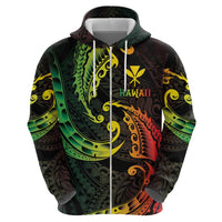 AAPI Heritage Month Hoodie Kanaka Maoli Polynesian Tribal Wave LT05 - Polynesian Pride