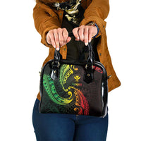 AAPI Heritage Month Shoulder Handbag Kanaka Maoli Polynesian Tribal Wave