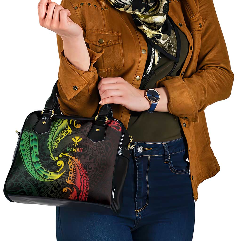 AAPI Heritage Month Shoulder Handbag Kanaka Maoli Polynesian Tribal Wave