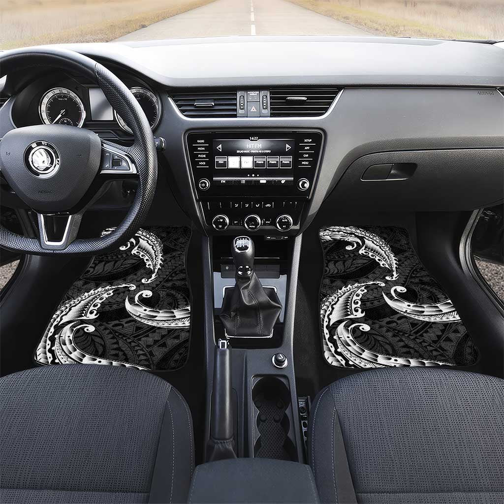 AAPI Heritage Month Car Mats American Samoa Polynesian Tribal Wave