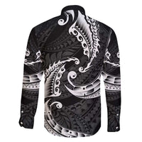 AAPI Heritage Month Family Matching Short Sleeve Bodycon Dress and Hawaiian Shirt American Samoa Polynesian Tribal Wave LT05 - Polynesian Pride