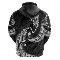 AAPI Heritage Month Hoodie American Samoa Polynesian Tribal Wave