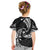 AAPI Heritage Month Kid T Shirt American Samoa Polynesian Tribal Wave