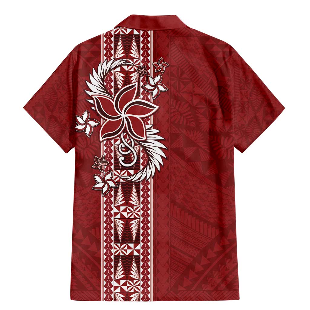 Tonga Language Week Family Matching Mermaid Dress and Hawaiian Shirt Malo e Lelei Kupesi Ngatu Pattern LT05 - Polynesian Pride