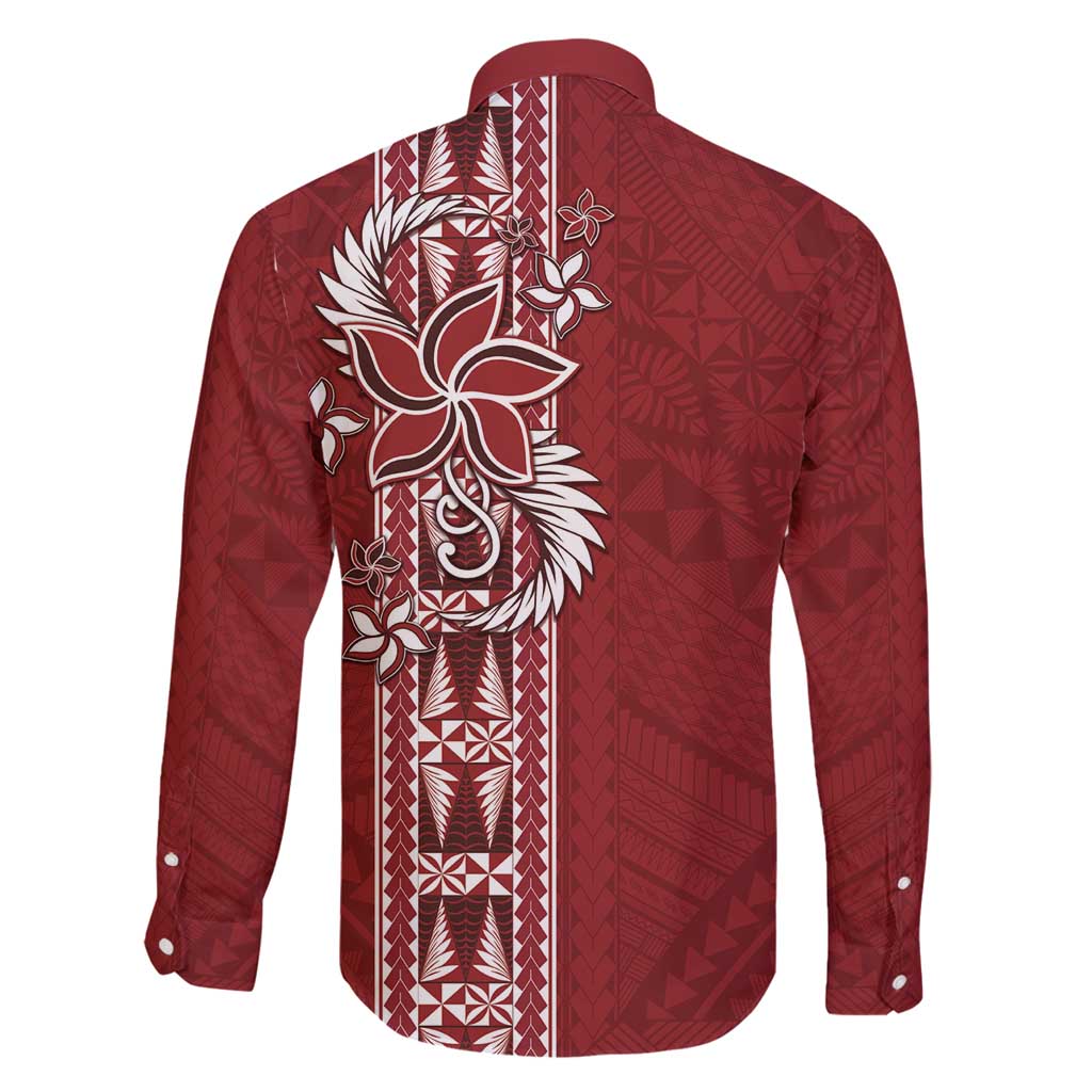 Tonga Language Week Family Matching Mermaid Dress and Hawaiian Shirt Malo e Lelei Kupesi Ngatu Pattern LT05 - Polynesian Pride