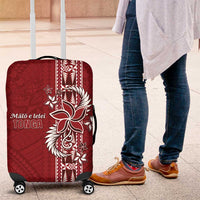 Tonga Language Week Luggage Cover Malo e Lelei Kupesi Ngatu Pattern